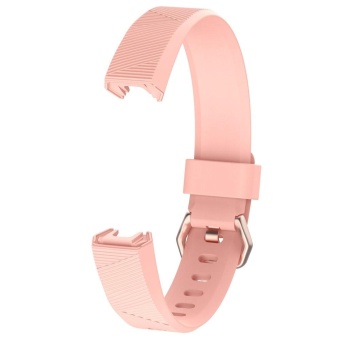 Gambar Small Replacement Wrist Band Silicon Strap Clasp For Fitbit Alta HRWatch WH   intl