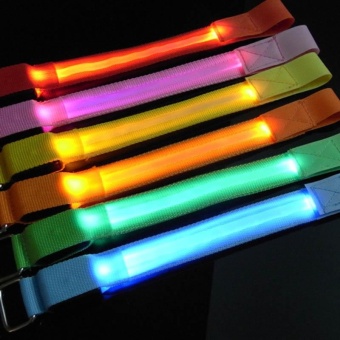 Gambar SMART Outdoor Party Sport Colorful LED Fashion Flashing WristbandsHand Ring   intl