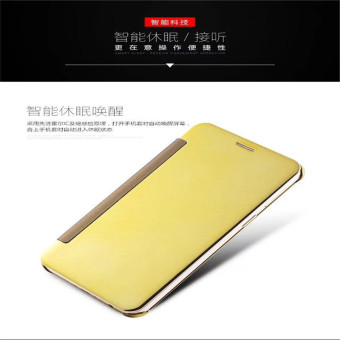 ... Smart Sleep Mirror Leather Case Cover For Oppo F1 Plus Oppo R9 Black