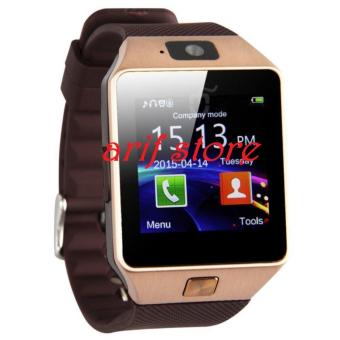 SmartWatch Jam Tangan Handphone Strap Karpet DZ09AS
