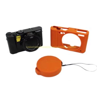 Gambar Soft Silicone Rubber Camera Protective Body Case For Panasonic Lumix LX10 L X10   intl