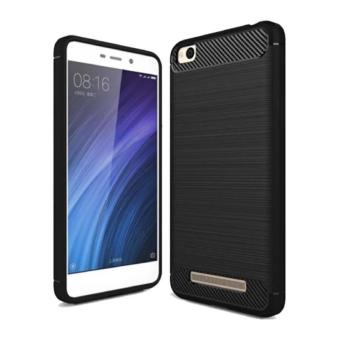 Gambar Softcase ipaky Ori 100% fiber Carbon Hybrid Back Case for xiaomiredmi 4 a   Black