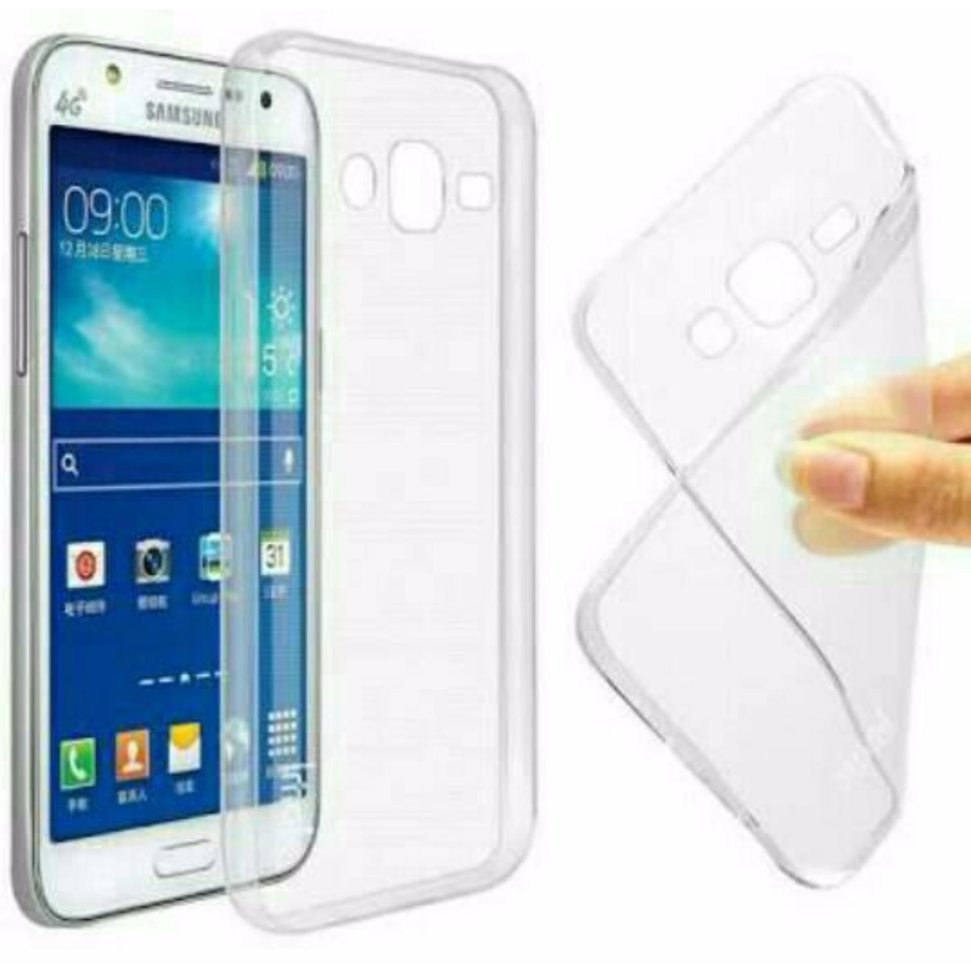 Softcase Jelly Ultrathin For Samsung Galaxy J3 2016 (j3) PutihTransparan - Aircase .