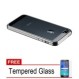 Gambar Softcase Ultrathin List Chrome for Iphone 5   Hitam + Gratis Temperd glass