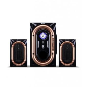Gambar SP GMC 886C Speaker Aktif [Subwoofer System]   Koneksi Bluetooth  Gold