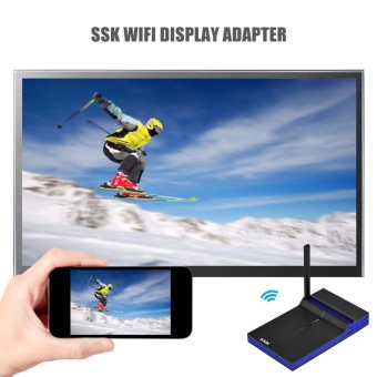 Gambar SSK Wireless Miracast Airplay 1080P 2.4G+5G WiFi Display DongleHDMI VGA Receiver Adapter   intl