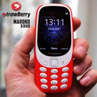 Strawberry Maroko 3310 Mirip NOKIA 3310 Reborn 2017 - Red