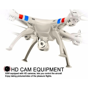 SYMA X8W FPV RC Quadcopter Drone With WIFI Camera 2.4G 6 Axis - Support Action Cam Gopro Yi Cam Oktober 2018 - 2 SYMA X8W FPV RC Quadcopter Drone with WIFI Camera 2.4G 6 Axis - Support Action Cam Gopro Yi Cam - 2
