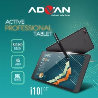 Tablet Advan I10 10.1" ( 10.1 Inch ) 4G LTE RAM 2/16GB NEW  