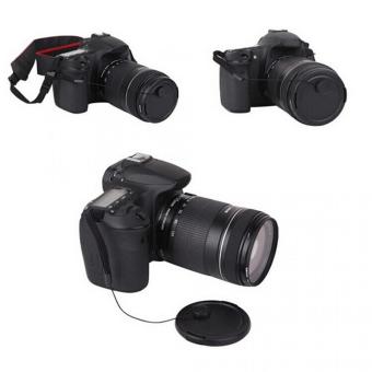 Tali Tutup Lensa Kamera Anti Lost Lens Cap Strap - Black Pebruari 2019 - 5 Tali Tutup Lensa Kamera Anti Lost Lens Cap Strap - Black - 5