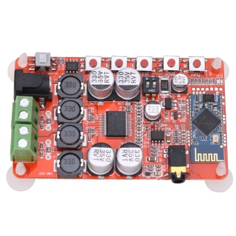 Gambar TDA7492P 50W+50W Digital Amplifier Board CSP8635 Bluetooth 4.0 ChipBT Audio Receiver Amplifier Board Module Parts   intl