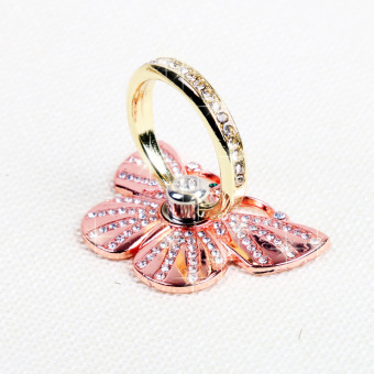 Gambar Tide kepribadian merek berlian pemegang cincin logam