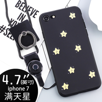 Gambar Tide merek iphone7 7Plus kepribadian silikon Apple ID set ponsel shell