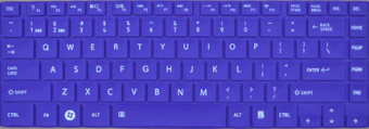 Gambar Toshiba m800 t16w t16b t12w notebook keyboard komputer penutup film pelindung