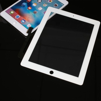 Gambar Touch Screen Digitizer Replacement Repair Fix for iPad3 iPad4 PanelBlack White   intl