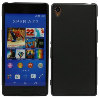 Gambar TPU Back Case for Sony Xperia Z3 (Black)