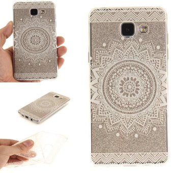 Gambar TPU Flexible Soft Case for Samsung Galaxy A5 2016 SM A510 5.2 Inch(White Mandala Flower)   intl