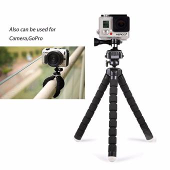 Tripod Flexible Octopus Bracket With Holder Stand Mount for GoproCameraSLR DV Mini Camera Handphone - Tripod Murah Tripod FlexiblePenyangga HP Mini Busa Fleksibel Stan Kaki Gurita Tumpuan Kaki Tiga