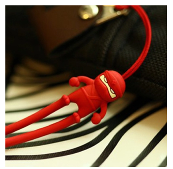 Gambar Tulang Lucu Silikon Bebek Handphone Sling Kucing