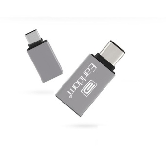 Gambar TYPE C metal adapter USB interface aluminum alloy typec converterhead OTG mobile phone U disk   intl