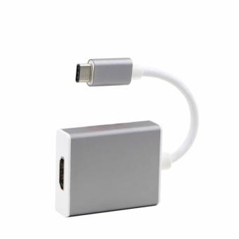 Gambar Type C USB 3.1 Male to HDMI Female 1080P AdapterCableforMacBook PC Laptop Table Macbook   intl
