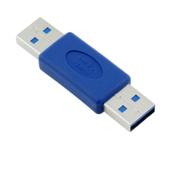 Gambar ULT unite USB 3.0 AM to AM Adapter   Blue   intl