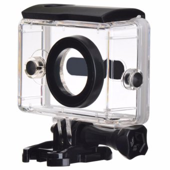 Gambar Underwater Waterproof Case Anti Blur Lens IPX68 40m for Xiaomi YiSports Action Camera Casing Housing Pelindung Kamera Aksi Anti AirDebu Goresan Lensa Tidak Berembun Rapat Material PC TransparantCases for Diving Snorkling Selam Menyelam Renang Swim