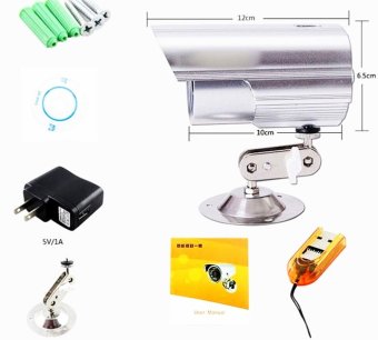 Uniqtro Micro SD Outdoor CCTV - Waterproof CCTV Portable - Silver