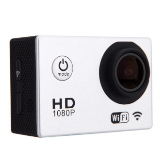 uNiQue Action Cam - Action Camera 1080 P - 12 MP - WIFI - Silver