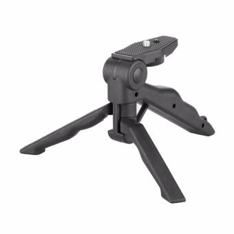 Gambar Universal 2 in 1 Portable Mini Folding Tripod for DSLR   Black