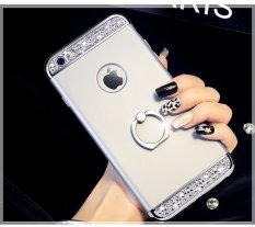 untuk Xiaomi Mi Mix 2 Case 3 In 1 Bling Diamond Glitter Hard PC Back Cover dengan 360 Phone Ring Mean Xiaomi Mi Mix 2-Intl