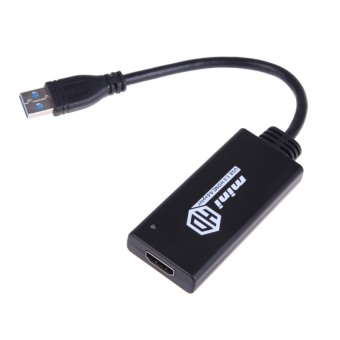 Gambar USB 3.0 To HDMI HD 1080P Video Cable Adapter Converter For PCLaptop  intl