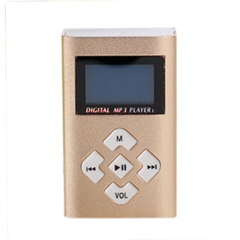 Gambar USB Mini MP3 Player LCD Screen Support 8GB Micro SD TF Card   intl