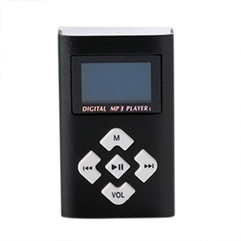 Gambar USB Mini MP3 Player LCD Screen Support 8GB Micro SD TF Card   intl