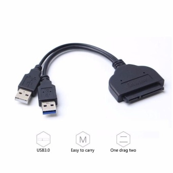 Gambar USB3.0 to SATA22P easy drive line 2.5 inch mobile hard drive datacable high speed SATA cable   intl