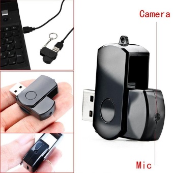 Gambar Video 1280x960 USB Audio DVR DV Cam Camera Spy Mini CamcorderRecorder HD Black   intl