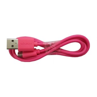 Vivan Transfer Cable Kabel Color CBM80 Micro USB - Pink  