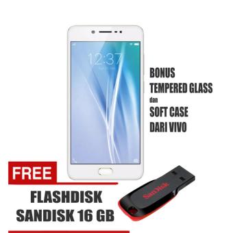 VIVO V5S Smartphone 4/64 - Gold Free Flashdisk SanDisk 16 GB  