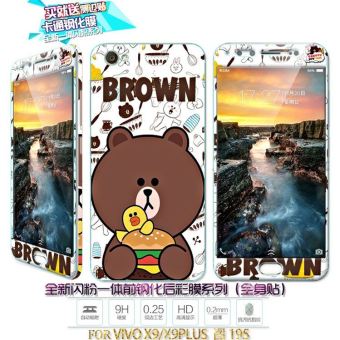 Gambar Vivox9 meliputi layar penuh ponsel pelindung layar pelindung pelindung layar berwarna