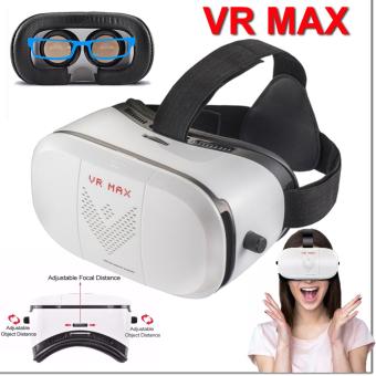 Gambar VR MAX Virtual Reality 3D   Adjustable   White