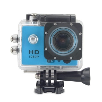 VVGCAM SJ4000 Sports Camera WiFi with remote control 1.5inch LCD HD 1080P Waterproof Action Camera(Blue) - intl  