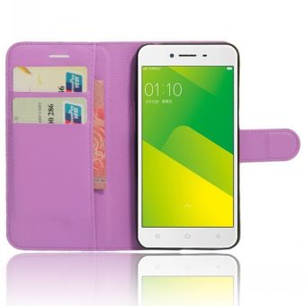 Wallet Flip Leather Case Cover For Oppo A37 / Oppo Neo9 (Purple -intl Pebruari 2019 - 2 Wallet Flip Leather Case Cover For Oppo A37 / Oppo Neo9 (Purple -intl - 2