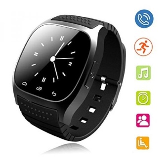 Gambar Wearable Smartwatch Bluetooth Smart Watch Touch Screen Wristwatchwith Dial Call Answer Music Player for Men Women Android SamsungNote 5 S7 Edge S6 S5 HTC LG Motorola Alcatel ASUS ZTE Smartphones  intl