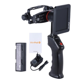 WenPod GP1 + Stabilizer kamera Petualangan Digital Stabilizer Handheld Gimbal dengan 270 derajat Rotatable 3.5\\\
