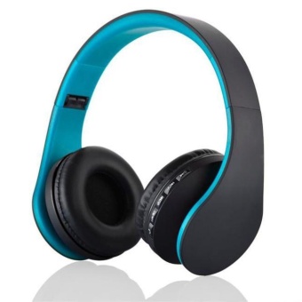 Gambar Wireless Bluetooth Stereo Headset Earphone Headphone with Micro SD Card FM BU   intl