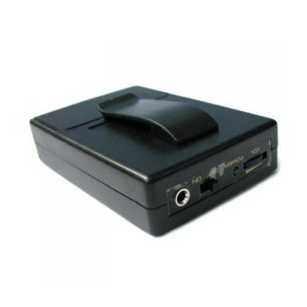 Gambar Wireless Mini Microphone FM Transmit Receiver   Black