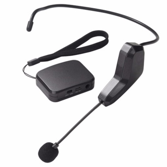 Gambar WM01 Voice Amplifier 2.4G Wireless Speech Headset Megaphone RadioMic Fr Loudspeaker   intl