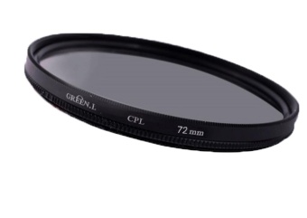 Gambar woppk Black Universal Aluminum Alloy 72mm Circular Polarizer FilterPolarizing CPL Filter for SLR Camera Lens   intl