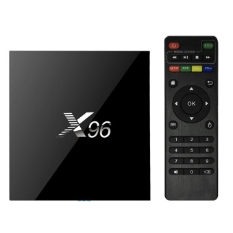 Gambar X96 Smart Android 6.0 TV Box Amlogic S905X Quad Core 64bit 1GB   8GB VP9 UHD 4K*2K60fps Mini PC WiFi DLNA Airplay Miracast Media Player US Plug   intl