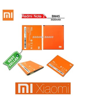 Xiaomi Baterai / Battery BM45 For Xiaomi Redmi Note 2 ( 3020mAh ) Original 100%